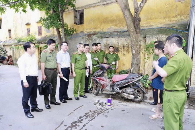 Tang vật của vụ án được Công an thu hồi.