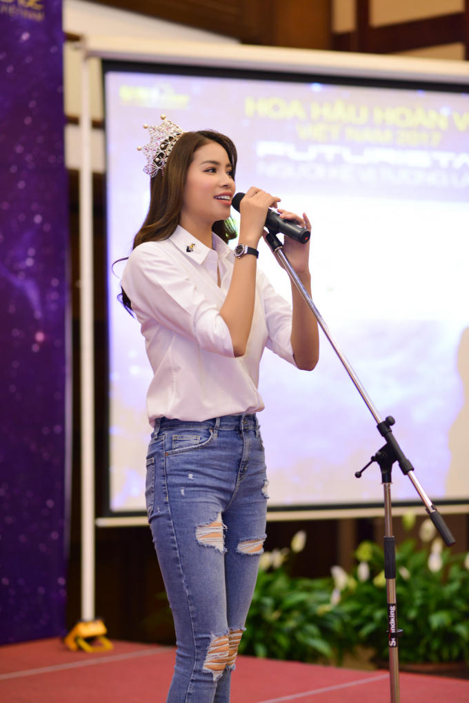 Phạm Hương, Lệ Hằng trổ tài ca hát, truyền cảm hứng để tìm “Người kế vị tương lai”