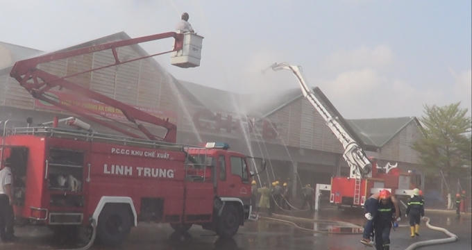 Hiện trường buổi diễn tập.