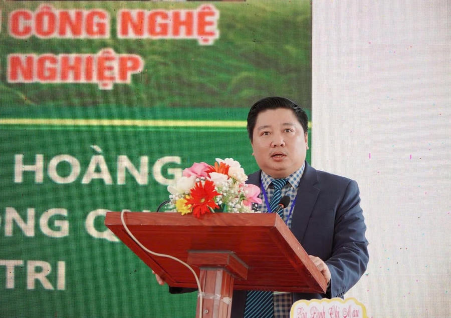 TS Chử Đức Hoàng – Chủ tịch Hội đồng quản lý Astri phát biểu.