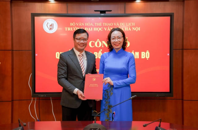 TS Trần Đức Nguyên giữ chức Trưởng khoa Di sản văn hóa, ĐH VH Hà Nội