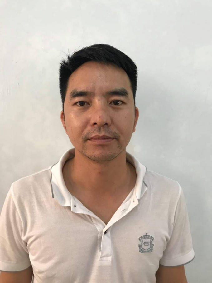 Thái Bá Nguyên tại cơ quan điều tra.