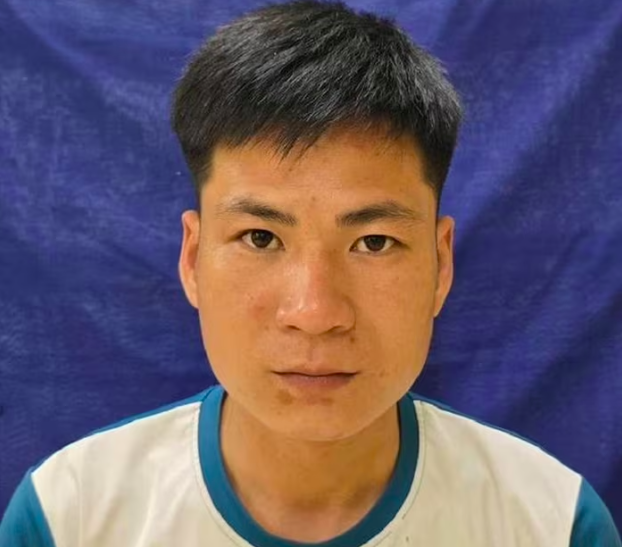 Bị can Nông Văn Trọng. Ảnh: Công an tỉnh Lạng Sơn.