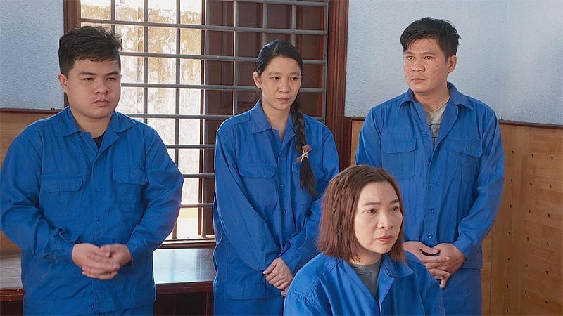 Nhóm đối tượng lừa đảo trong vụ án