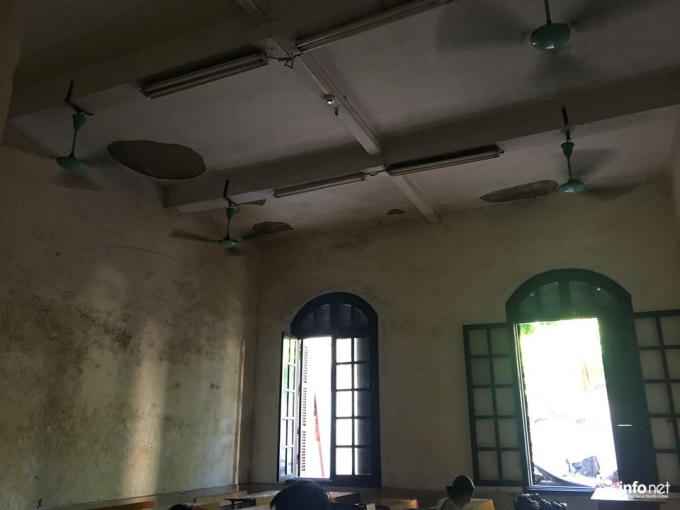 Cơ sở vật chất nhà trường xuống cấp