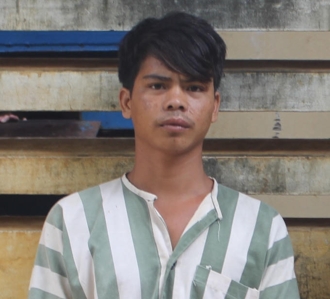 Sau khi thực hiện hành vi đồi bại, Rmah Pi đã đến Công an huyện La Grai đầu thú và khai nhận toàn bộ hành vi.