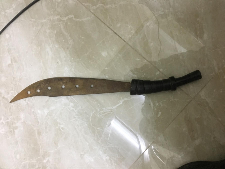 Hung khí gây án mà đối tượng Nguyễn Minh Tuấn dùng để gây án.