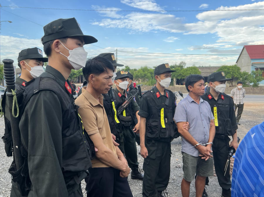 2 đối tượng Lê Văn Toản và Nguyễn Văn Thụ.