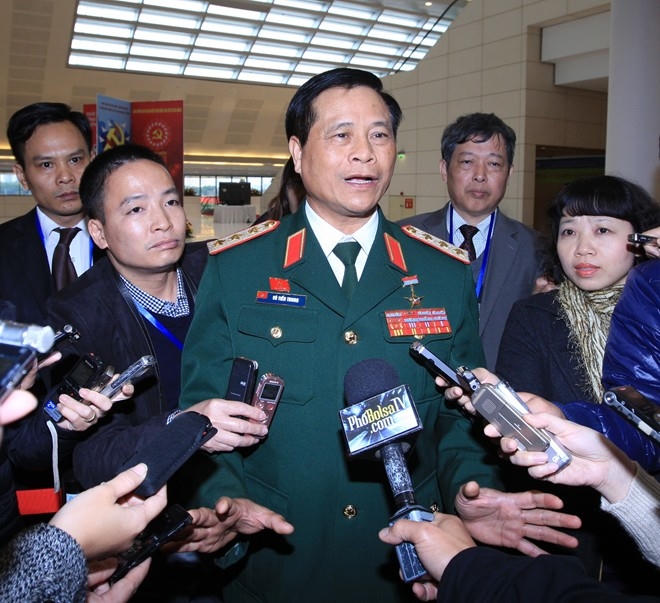 Thượng tướng Võ Tiến Trung, Giám đốc Học viện Quốc phòng.