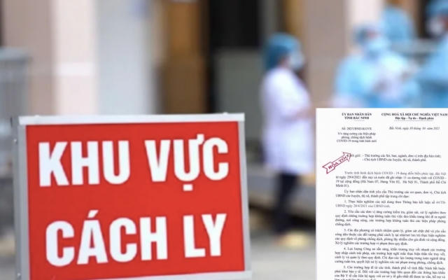 Bắc Ninh ban hành Công văn hỏa tốc chỉ đạo phòng, chống dịch Covid-19