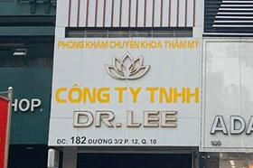 TMV Dr Lee địa chỉ tại 182 Đường 3/2, phường 12, quận 10.