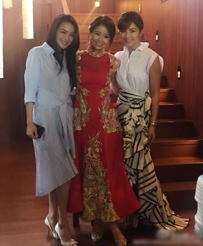 Từ trái sang: Thư Kỳ, Lâm Tâm Như và Lưu Đào.