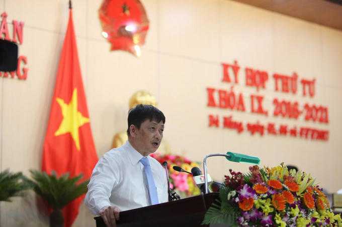 Trưởng Ban tuyên giáo Thành ủy, phó Chủ tịch thường trực UBND TP Đà Nẵng Đặng Việt Dũng.