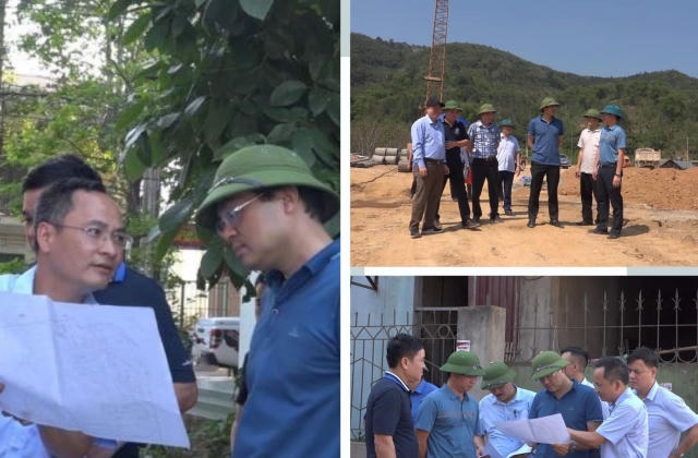 Chủ tịch UBND tỉnh Lào Cai trực tiếp kiểm tra tiến độ xây dựng, giải ngân vốn đầu tư công tại Bảo Thắng