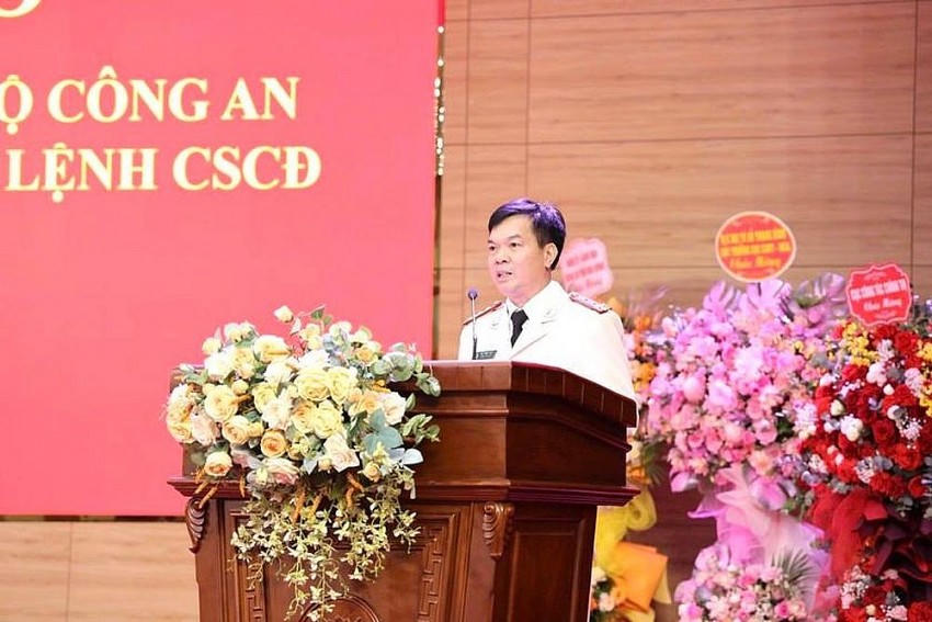 Đại tá Đỗ Tiến Thùy - Tân Phó Tư lệnh Cảnh sát cơ động.