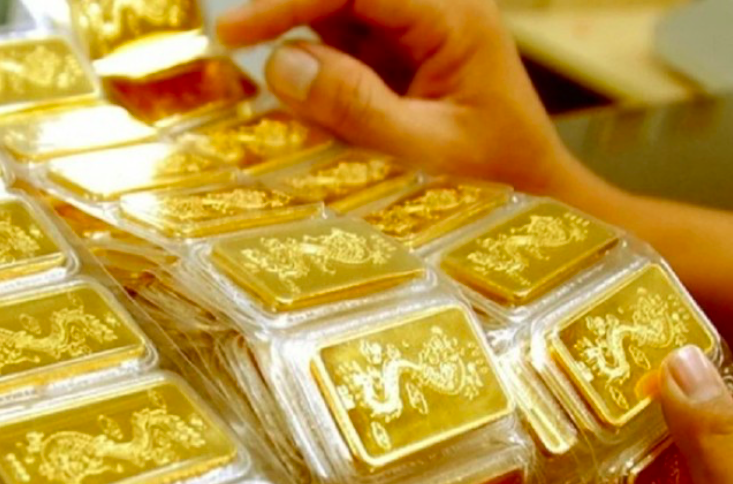 Vàng trong nước tăng vọt trong ngày đầu tiên của kỳ nghỉ lễ 30/4