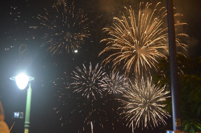 Đây được xem như "đại tiệc" ánh sáng trên sông Sài Gòn