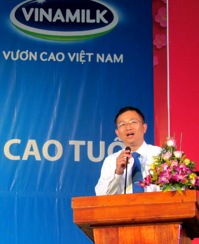 Ông Mai Thanh Việt – Giám đốc Marketing ngành hàng Sữa Bột Vinamilk chia sẻ về hành trình chăm sóc sức khỏe cho người cao tuổi của Vinamilk.