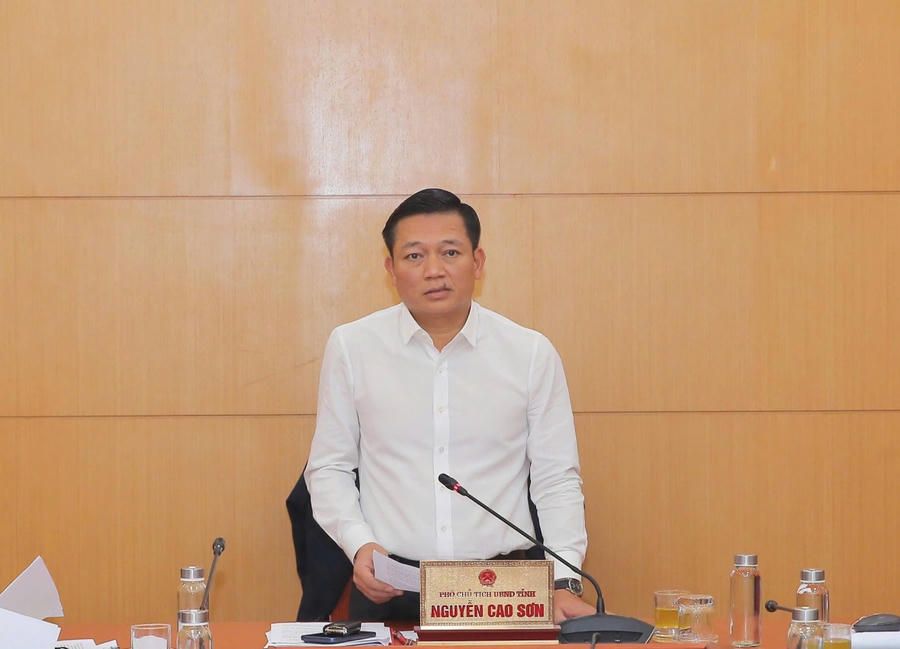 Ông Nguyễn Cao Sơn, Tỉnh ủy viên, Phó Chủ tịch UBND tỉnh.