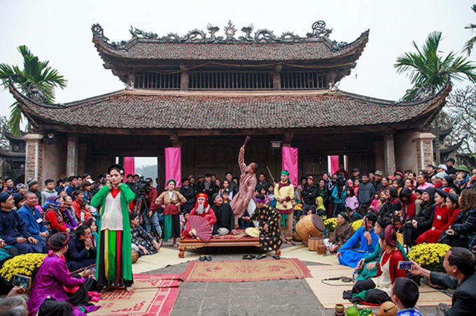 Độc đ&aacute;o hương vị Tết xưa tại Đ&igrave;nh L&agrave;ng So
