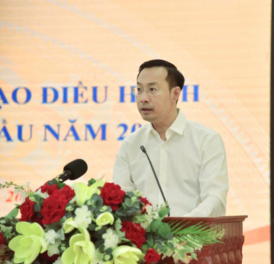 Chủ tịch UBND tỉnh Kiên Giang Nguyễn Thanh Nhàn phát biểu kết luận tại Hội nghị