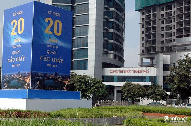 Năm 2017, quận Cầu Giấy có số thu ngân sách đạt hơn 6.850 tỷ đồng