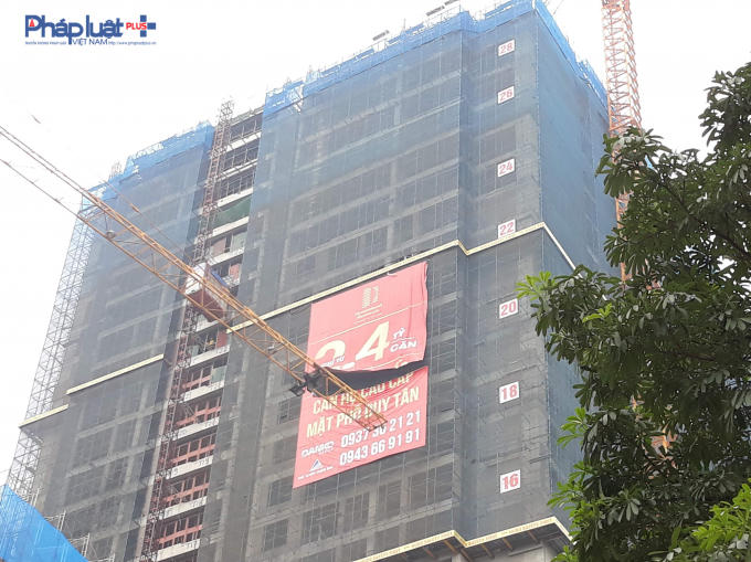 Hiện tại, dự án đã xây đến tầng 28.