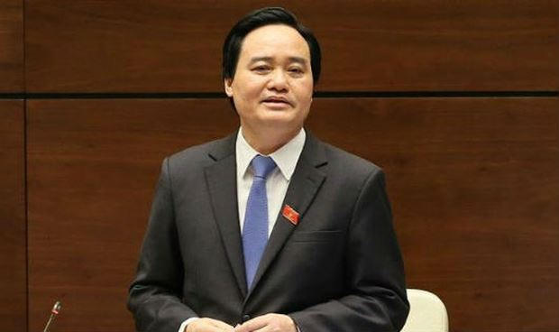Bộ trưởng Bộ GD&amp;ĐT Phùng Xuân Nhạ.