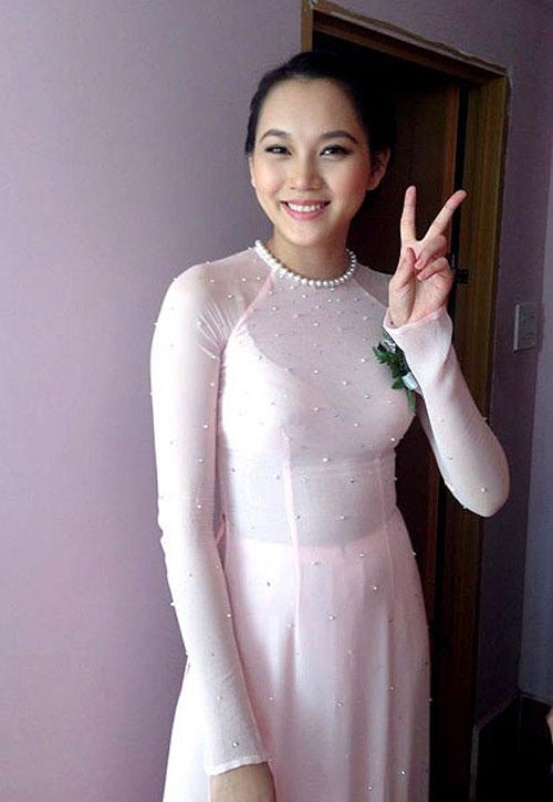 Sau khi kết hôn thì hầu như Ngọc Thạch không còn xuất hiện trong làng giải trí nữa. Ảnh: internet.