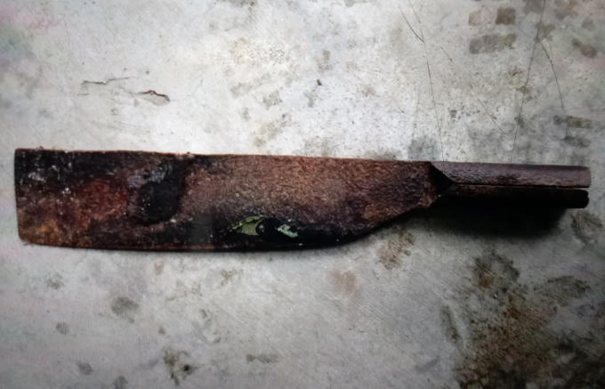 Hung khí gây án được thu giữ