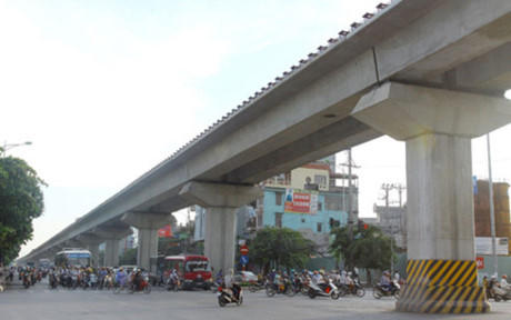 Đường sắt đô thị Hà Nội được kỳ vọng thay thế phương tiện cá nhân.