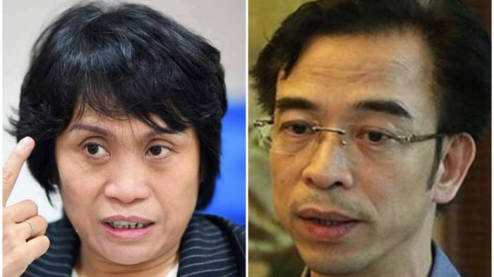 Bà Lê Thị Quỳnh Mai và ông Nguyễn Quang Tuấn