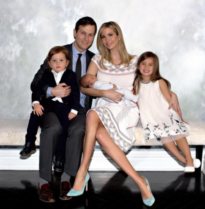 Tháng 3/2016, Ivanka và Jared có thêm con thứ 3. “Công việc quan trọng nhất của bất kỳ phụ nữ nào là làm mẹ”, cô cho biết trong chiến dịch tranh cử của cha mình năm ngoái.