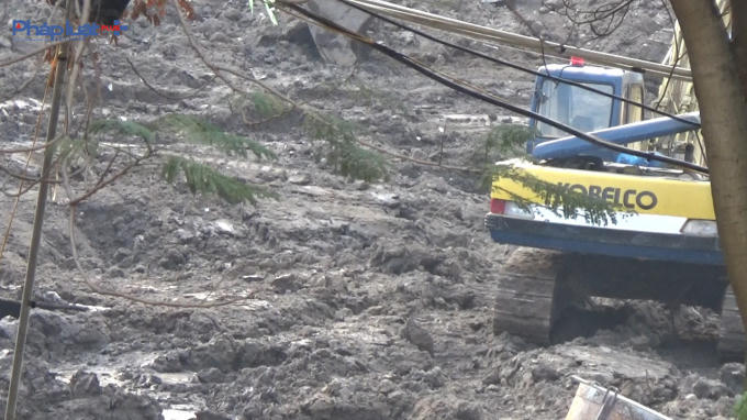 Công trường dự án Phóng viên ghi nhận được thời điểm cuối tháng 2/2019.