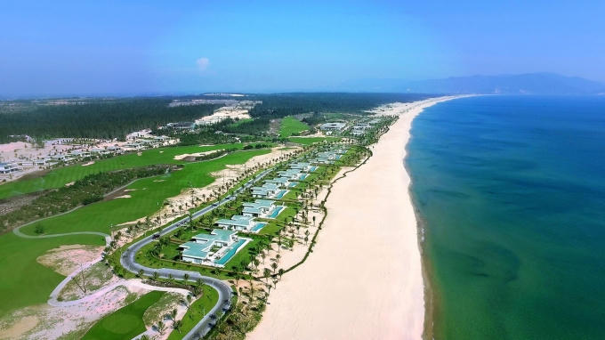 Khung cảnh đẹp như tranh vẽ của FLC Quy Nhơn.