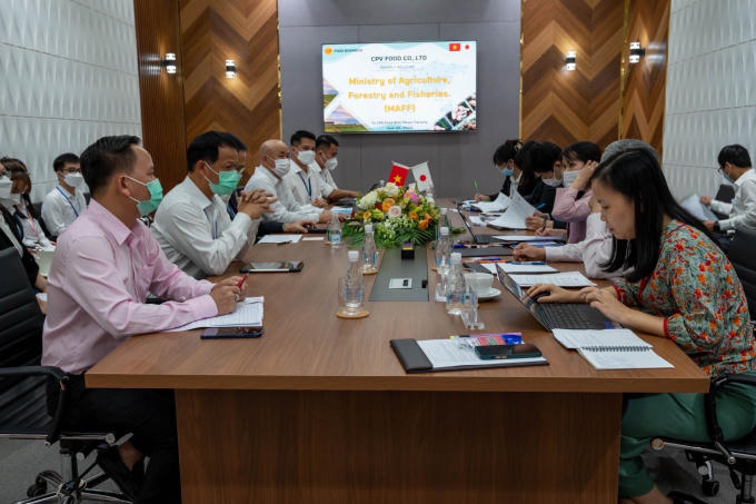 CPV Food Bình Phước làm việc cùng Bộ Nông nghiệp, lâm nghiệp và thủy sản Nhật Bản (MAFF)