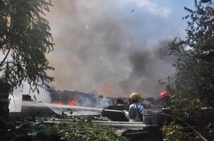 Đám cháy lớn nhất từ trước đến nay ở địa phương.