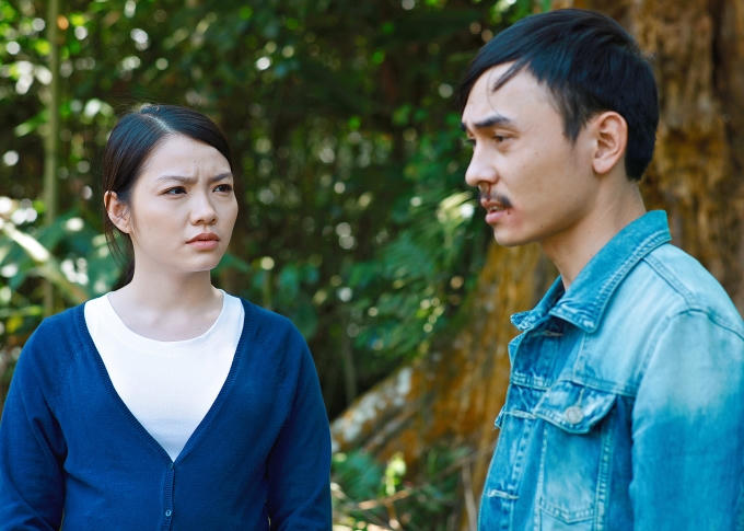 Diễn viên Phạm Bảo Anh (vai Long) và Hồng Kim Hạnh (vai Hoài)