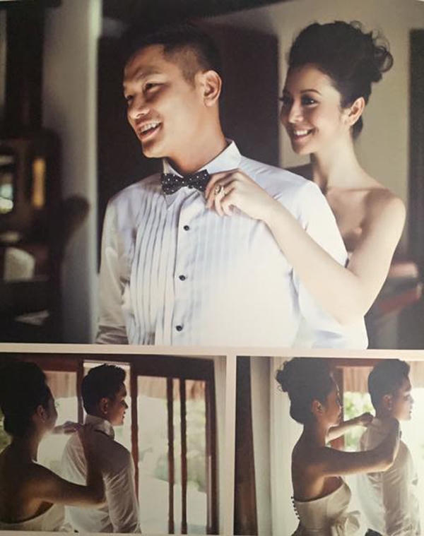 Cô và chồng vừa kỉ niệm ba năm ngày cưới. Ảnh: Internet