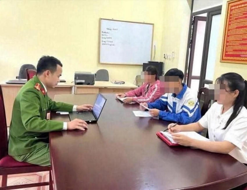 Giao xe cho người không đủ điều kiện điều khiển là hành vi vi phạm pháp luật và sẽ bị xử lý. (Ảnh: Công an Lào Cai).