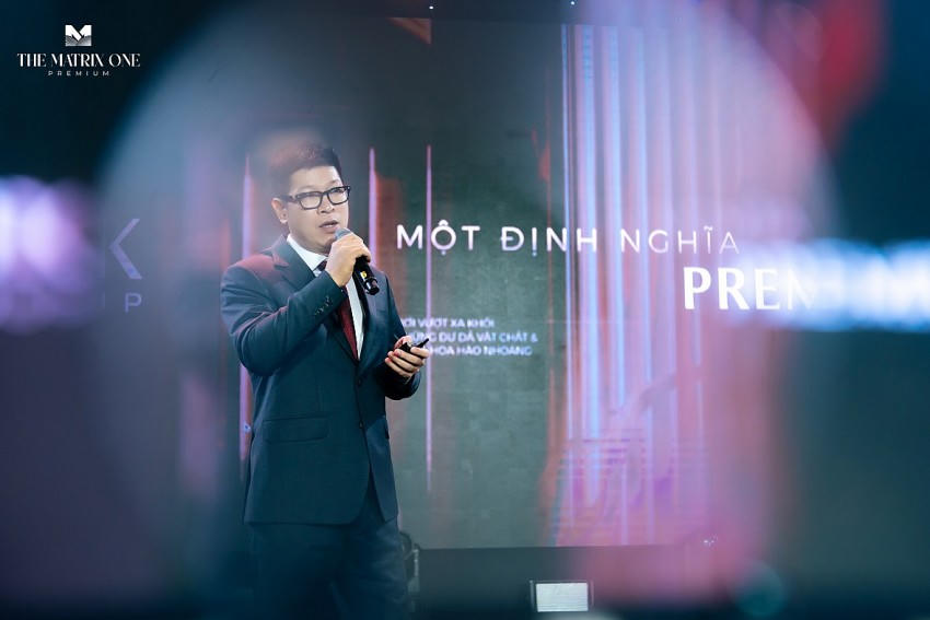 Đại diện Chủ đầu tư chia sẻ về thông tin dự án The Matrix One Premium.