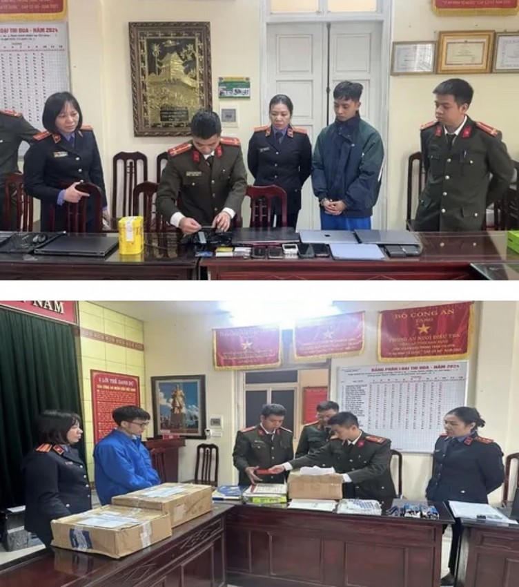 Công an tỉnh Nam Định vừa phát hiện, triệt phá đường dây làm giả tài liệu của cơ quan, tổ chức.