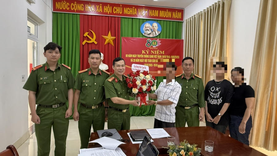 Công an tỉnh Đắk Lắk tuyên dương thành tích của các đơn vị đã giải cứu nạn nhân bị bắt cóc online