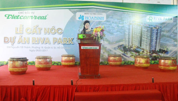 Đại diện chủ đầu tư nói về dự án.