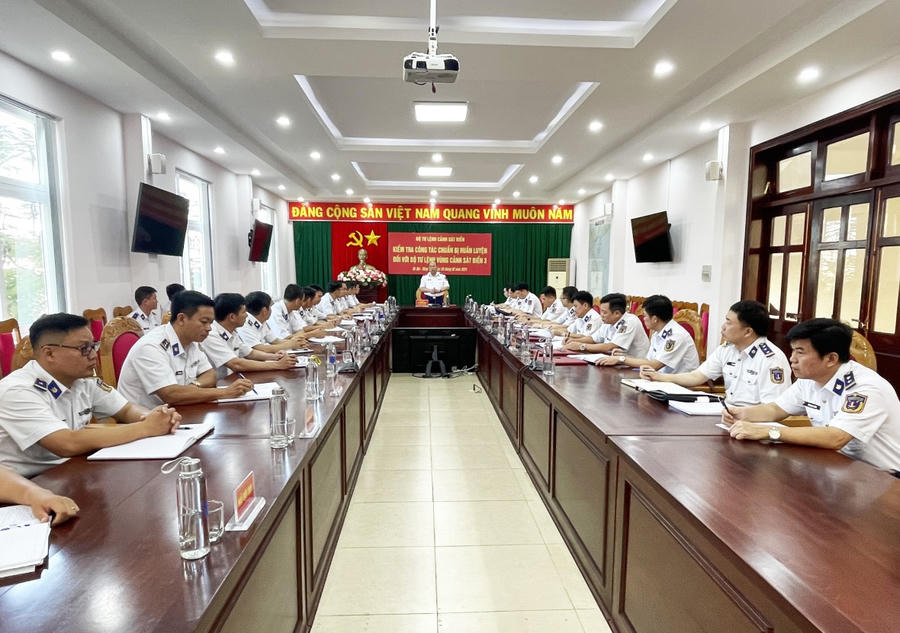 Toàn cảnh buổi kiểm tra
