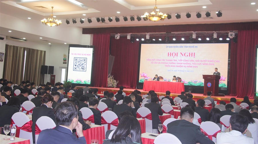 Năm 2024, ngành Thanh tra Nghệ An hoàn thành tốt các nhiệm vụ đã đề ra.