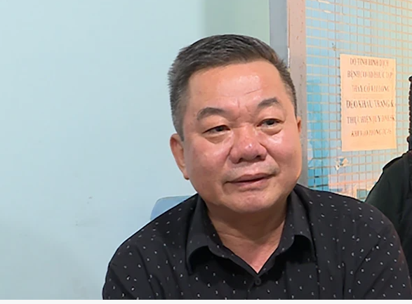 Ông Hồ Văn Búp, Giám đốc trung tâm Kỹ năng thực hành cơ giới giao thông vận tải.