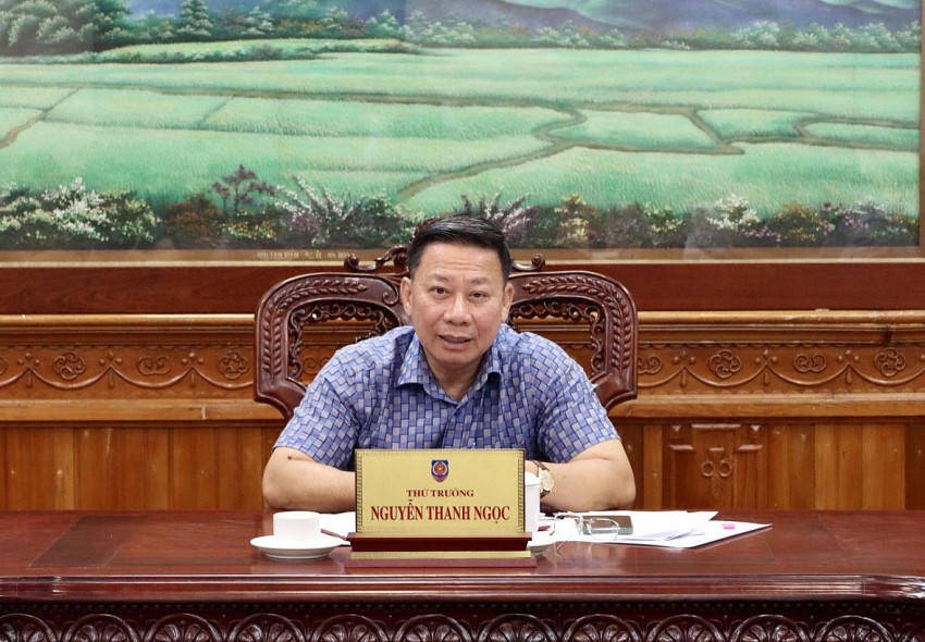 Thứ trưởng Nguyễn Thanh Ngọc ghi nhận, đánh giá cao nỗ lực của Cục Hành chính tư pháp trong thời gian qua.