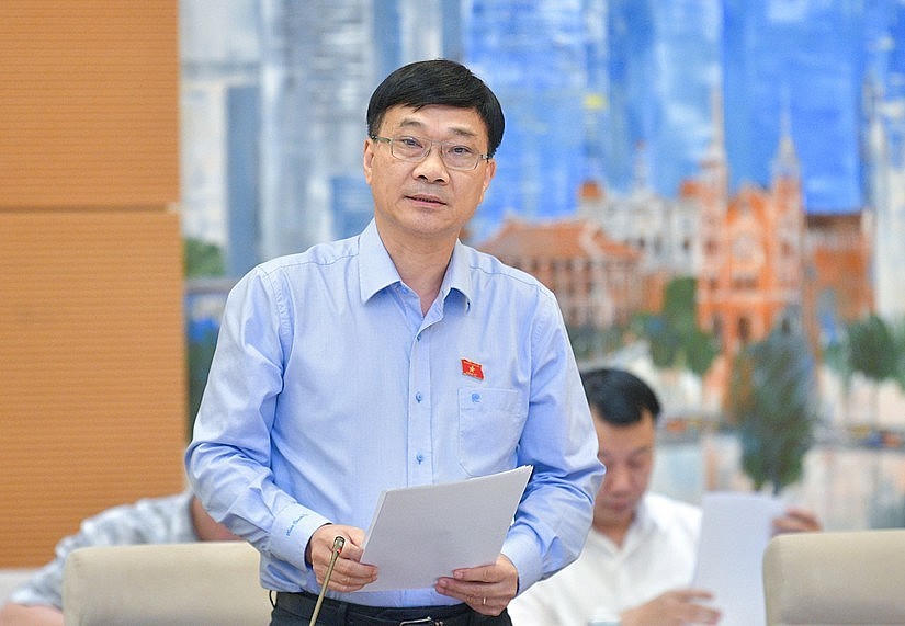 Chủ nhiệm Ủy ban Kinh tế Vũ Hồng Thanh đề nghị thanh tra toàn diện nhà ở xã hội. Ảnh: quochoi.vn