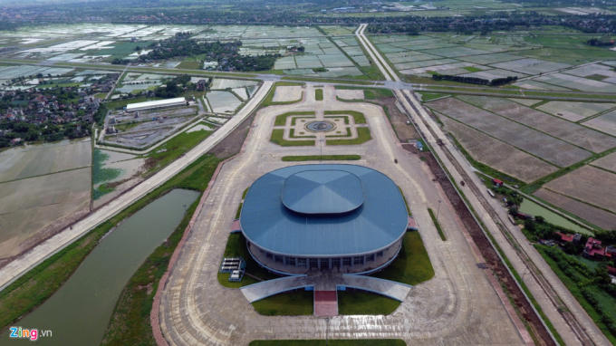 Đây là một trong những công trình lớn nhất xây mới để tổ chức Đại hội TDTT toàn quốc 2014 và được đánh giá hoành tráng, hiện đại ở khu vực Đông Nam Á.